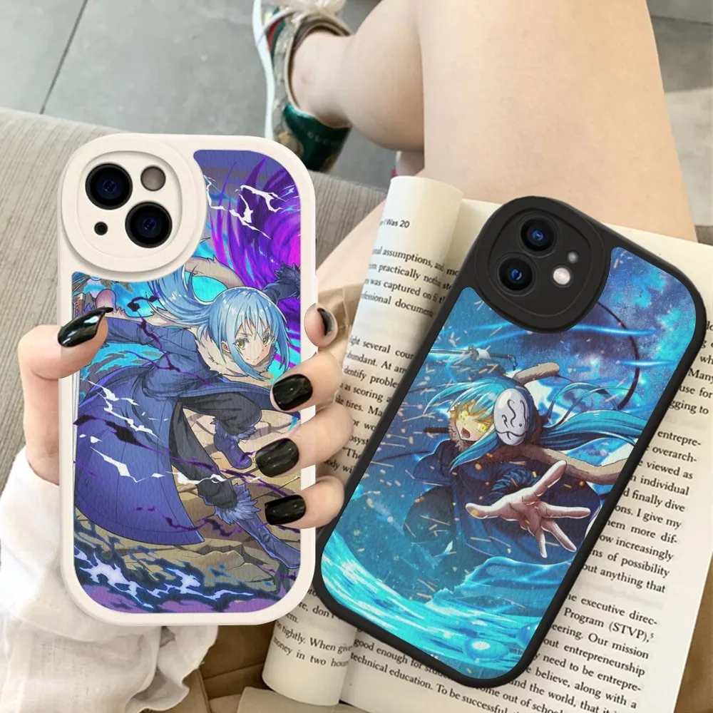 Demon Slime Rimuru Tempest Phone Case Hard Leather For iPhone 14 13 12 Mini 11 14 Pro Max Xs X Xr 7 8 Plus Fundas