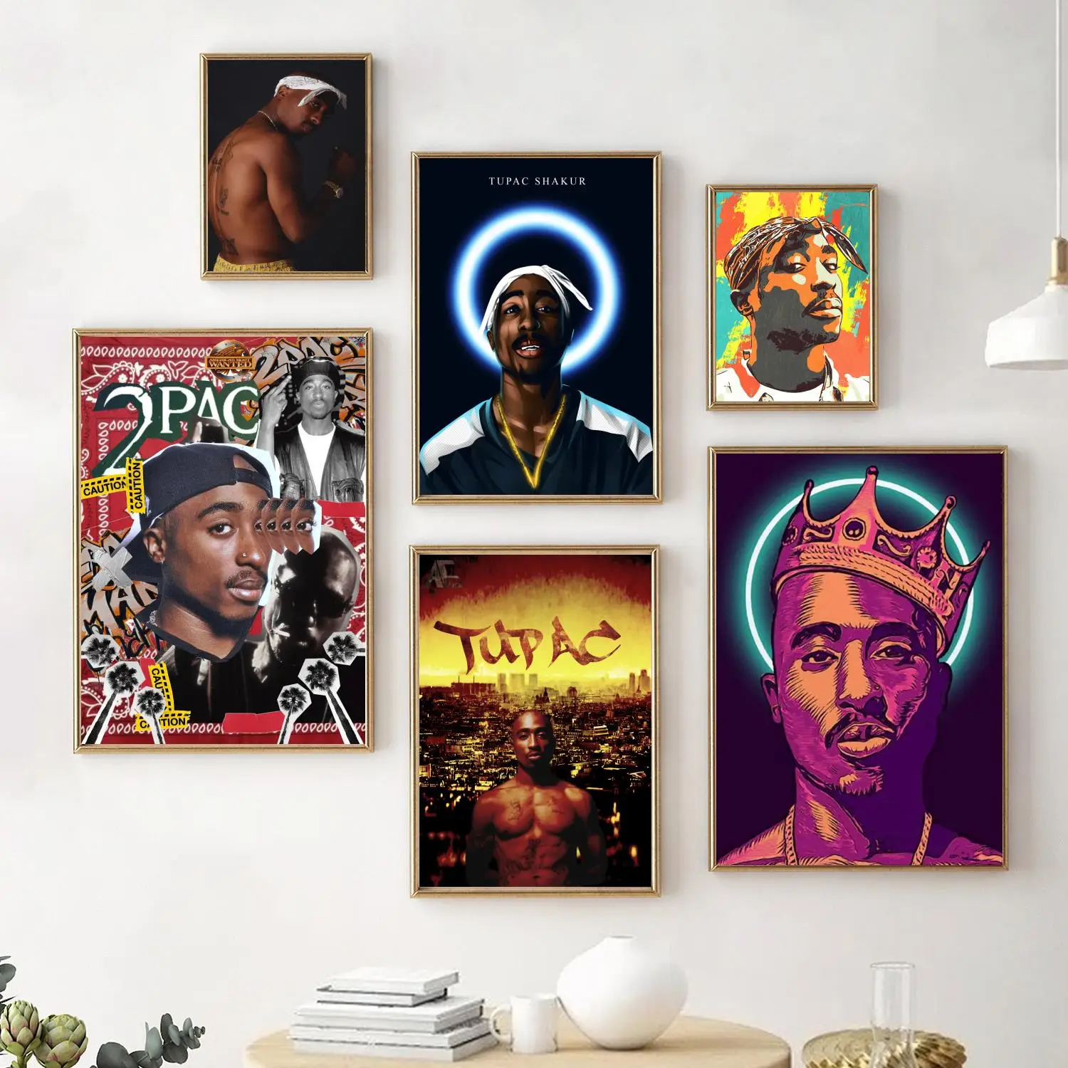 tupac Poster Decorative Painting Canvas Poster Wall Art Living Room Posters Bedroom Painting