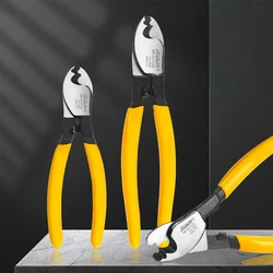 BAIHU 6/8/10 inch Insulated Cable Cutter Electrician Professional Pliers Shock Wire Stripper Pliers Cable Scissors Hand Tools