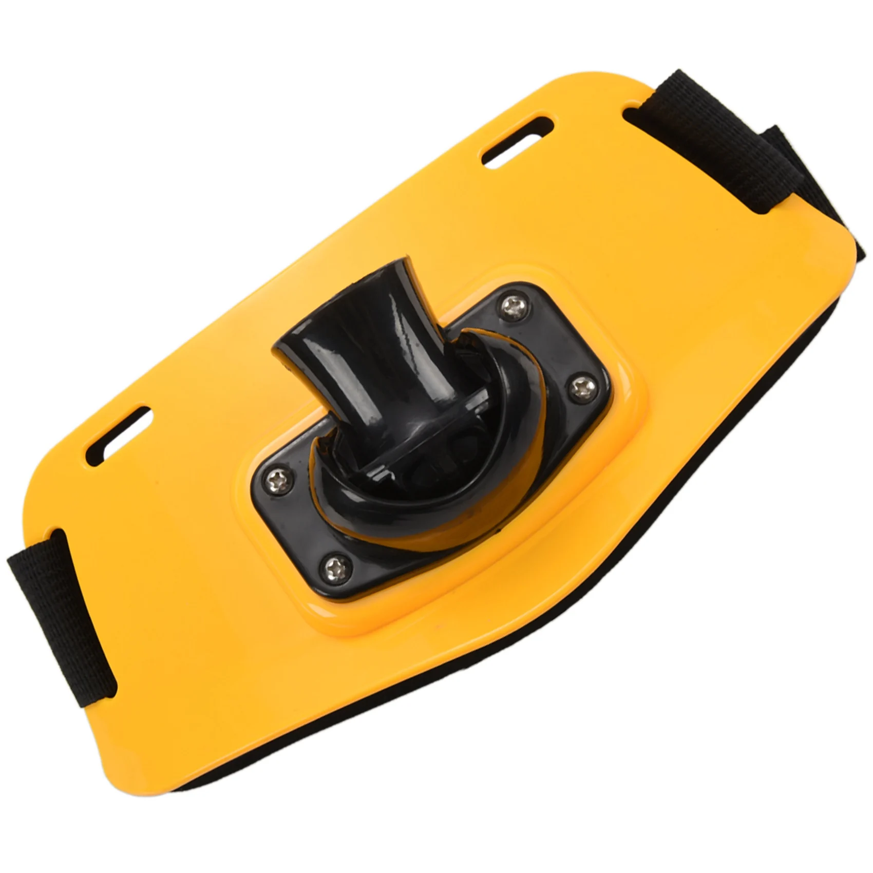 AA87C 조정 가능한 스탠드 업 짐블 벨트 보트 게임 낚싯대 홀더 낚시 액세서리 낚시 태클 (노란색)