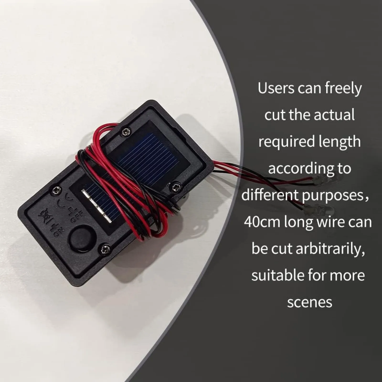 2pcs Battery Box Solar Lantern Light Replacement Parts Top for Outdoor Lanterns Container Lantern Led Accessories(7.2cm/2.8in)