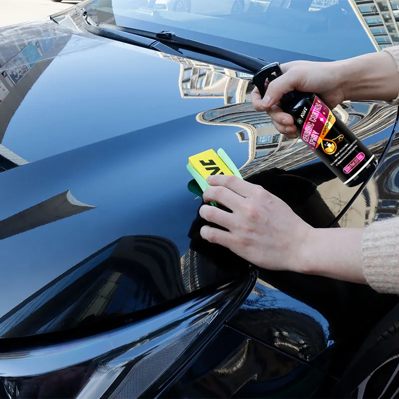 Espray de revestimiento de cerámica para coche, líquido de pulido de cristal, protección duradera, capa de cera hidrofóbica, reparación de arañazos, cosas brillantes, detalle de coche