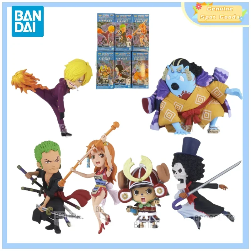 

Genuine Bandai ONE PIECE WCF WT100 VOL1 Zoro Sanji Anime Action Figures Model Figure Toys Collectible Gift for Toys Hobbies Kids