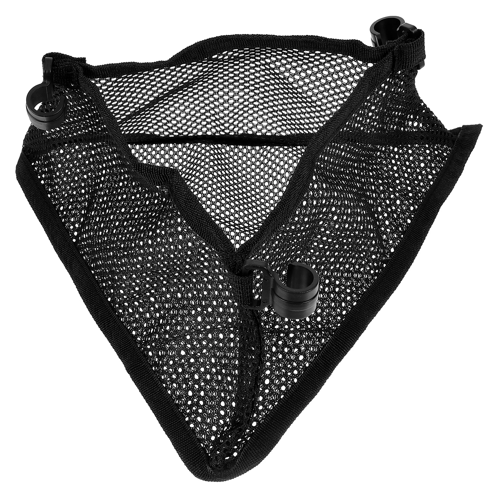 

Small Round Table Net Bag Hanging Mesh Folding Storage Netting for Desk Camping Organizer Foldable up