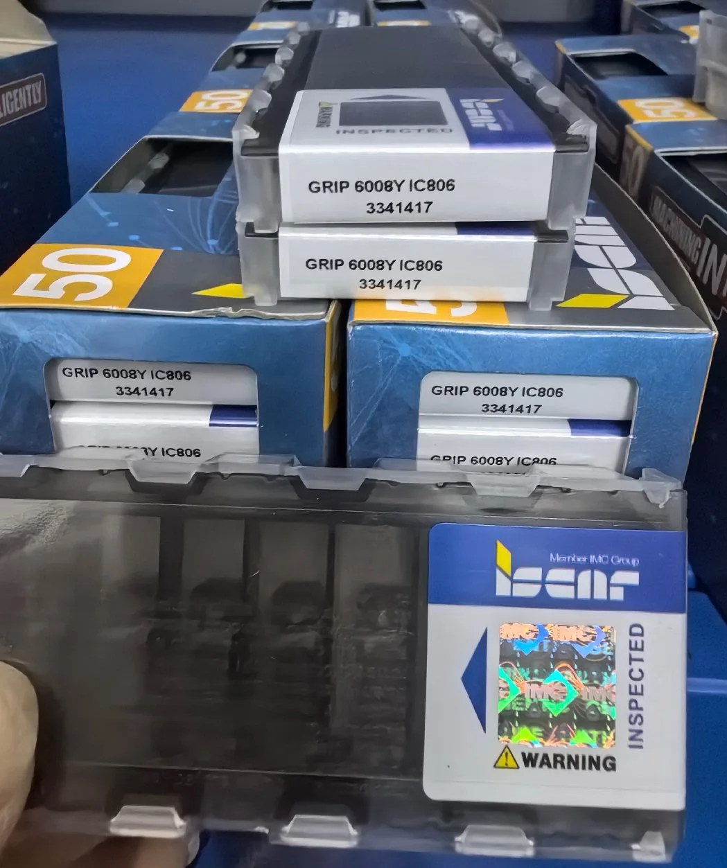 

Hard alloy cutting blades GRIP 6008Y IC806