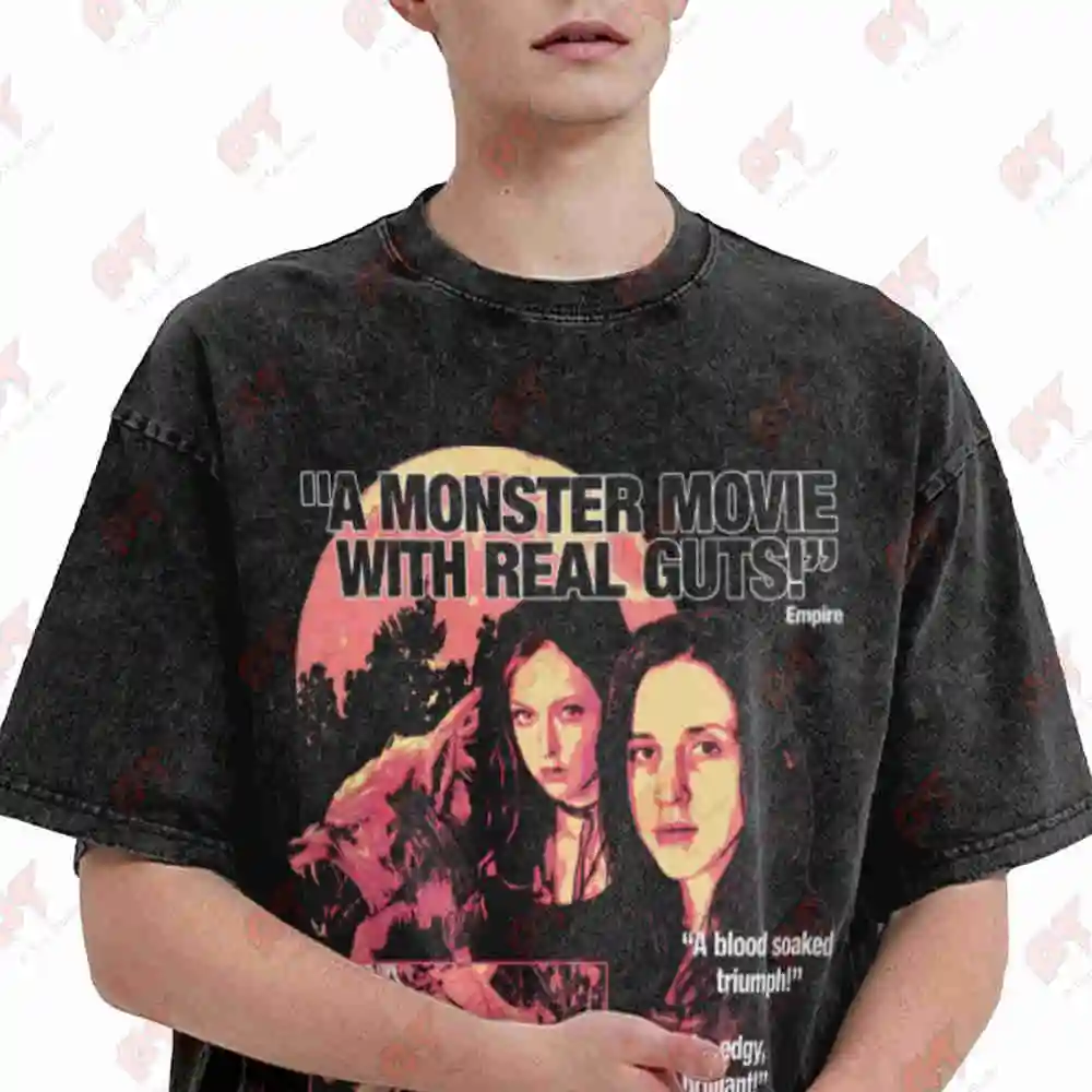 Retro Ginger Snaps Movie Vintage Washed Tee Pure Cotton T-Shirt