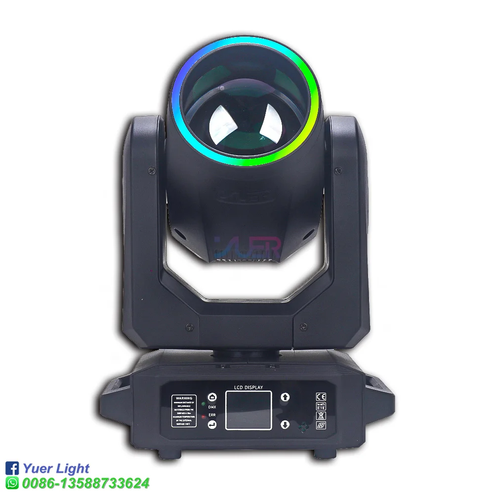 2 teile/los 200w LED Spot Moving Head Light DJ Controller LED Lampe Licht dmx512 LED Moving Head Light Party Bühnen effekte Lampe