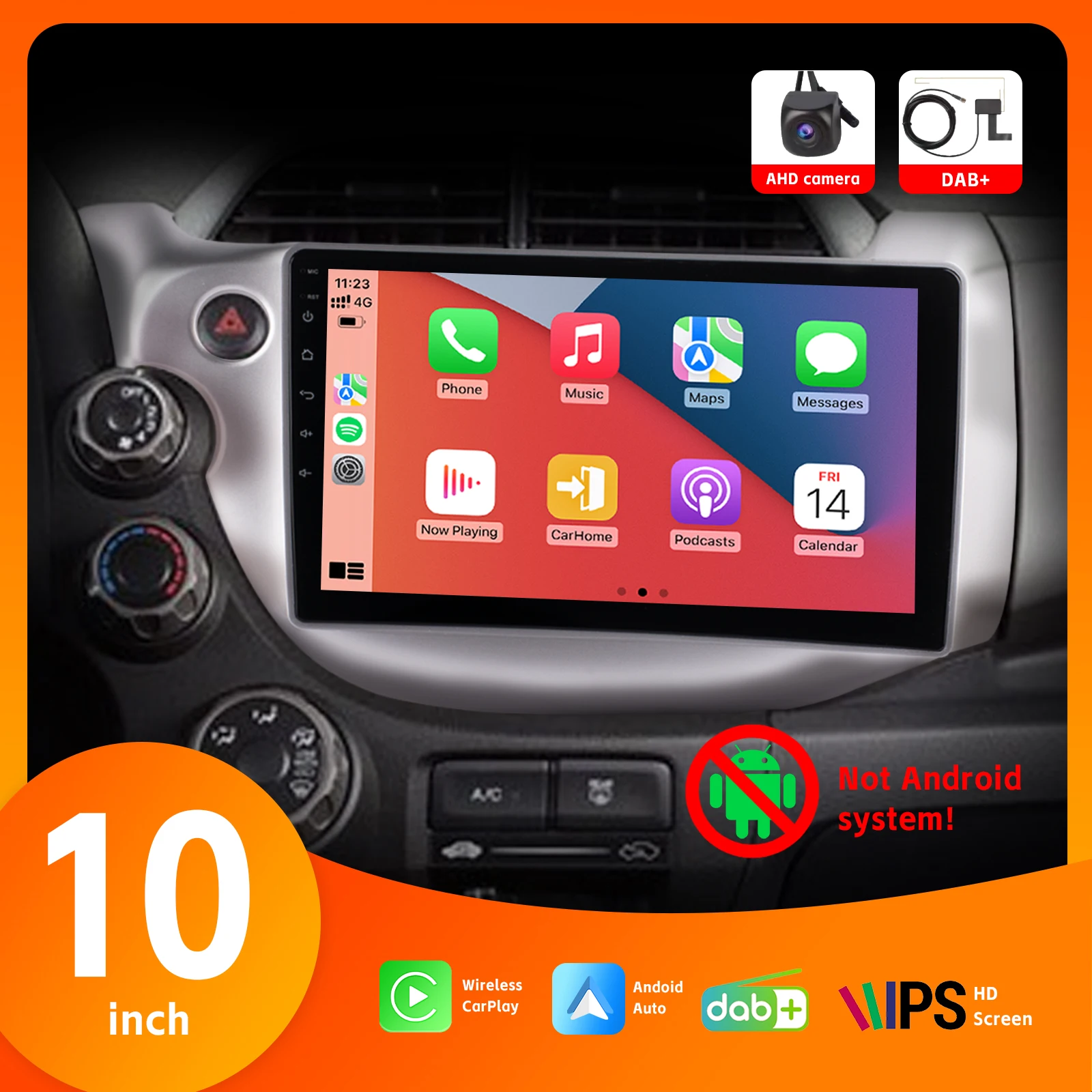 Car Radio with Wireless Carplay 10