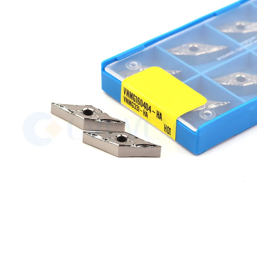 Cnc Torno Ferramentas Carboneto Lâmina de Torneamento Resistente para Processamento de Alumínio de Alta Qualidade Vnmg160402 160404 160408-ha H01