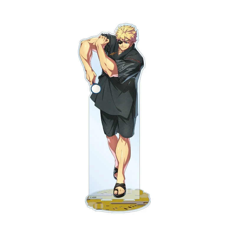 Guilty Gear Anime Sol Badguy Festival Ramlethal Valentine HD Figures Acrylic Stand Desktop Keychain 15cm Fans Gifts - view 2