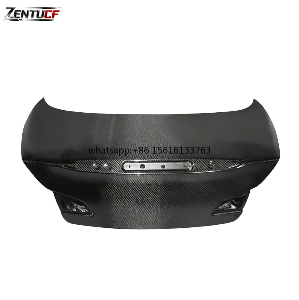 G37 Carbon Fiber Trunk Lid - Suitable for Infiniti G37 4-Door Models - OEM Carbon Fiber Trunk Lid