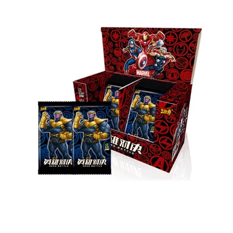 

Новая коллекционная карта Kayou Marvel, легендарное издание, Человек-паук, Железный человек, герой, дуэль, конкурентоспособная боевая лазерная фантомная карта, игрушка в подарок