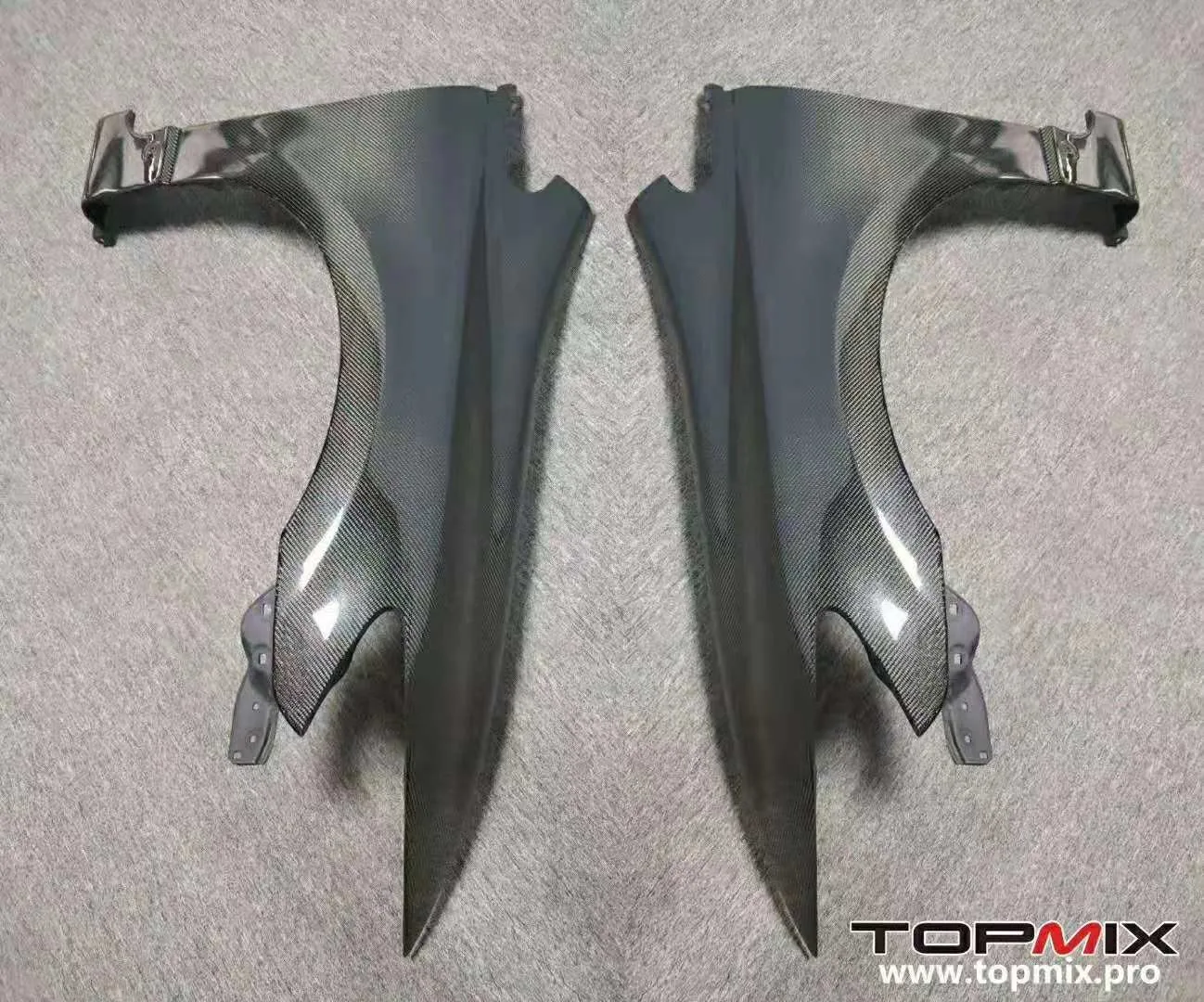 Real Carbon Fiber whole front fender fit for Honda Civic Type-R FD2