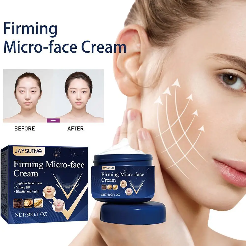 V Line Face Lift Cream Firming Tightening Facial Cream Anti Wrinkle Moisturizing Skin Care For Double Chin And Contour Shaping