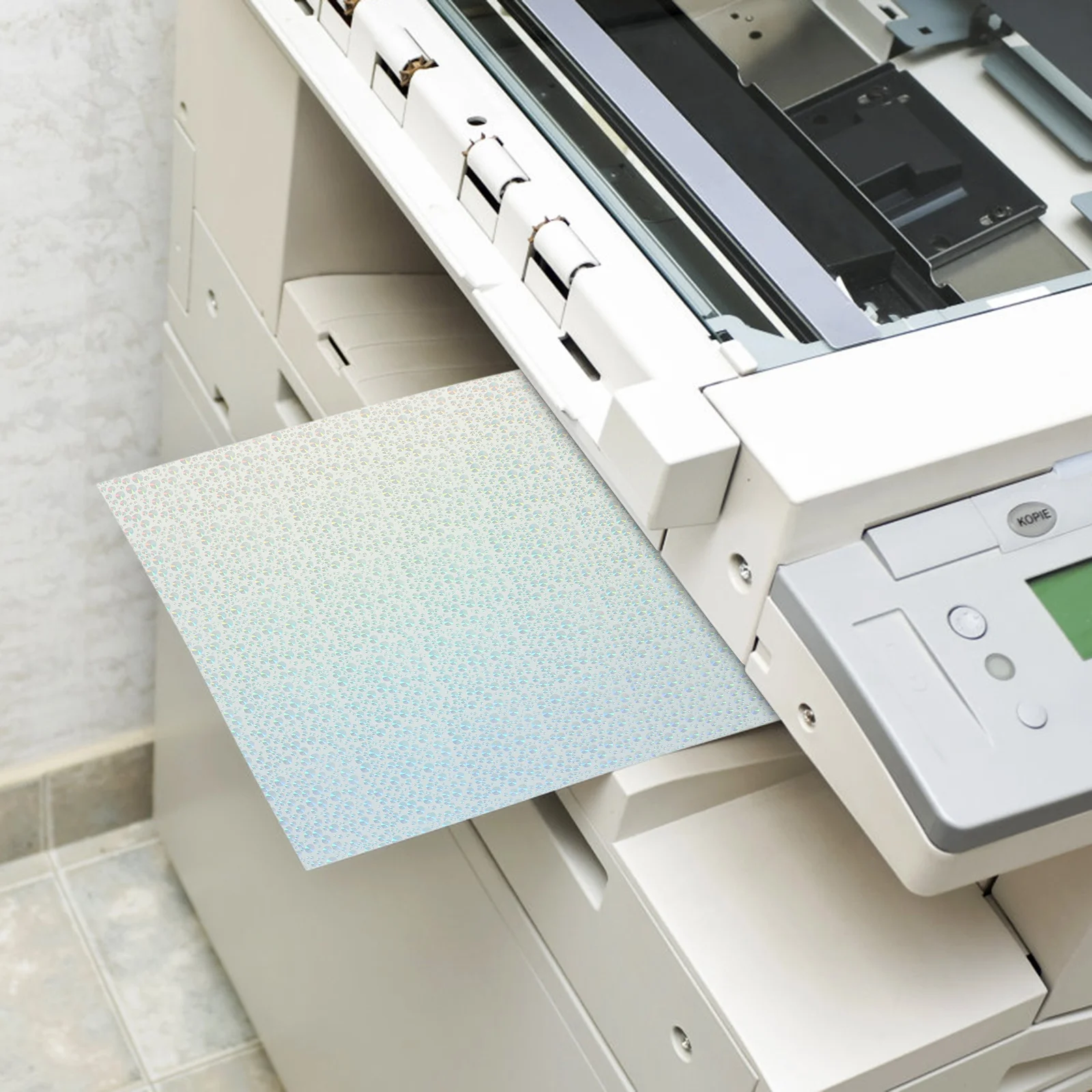 أوراق ملصقات ورقية قابلة للطباعة، ملصقات بريدية كبيرة فارغة للطابعة، ورق لاصق للمكتب والمنزل #5