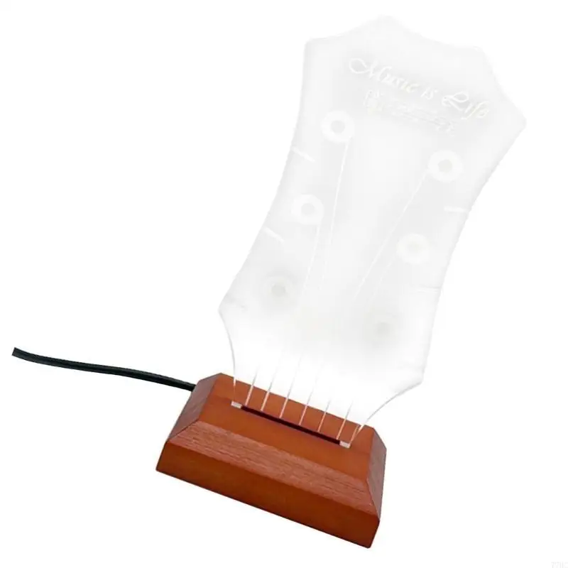

77HC Guitar Pick Rack with Base for Picks Storage & Display Light Up Guitar Pick Holder Acrylic Electric Guitar Pick Stand