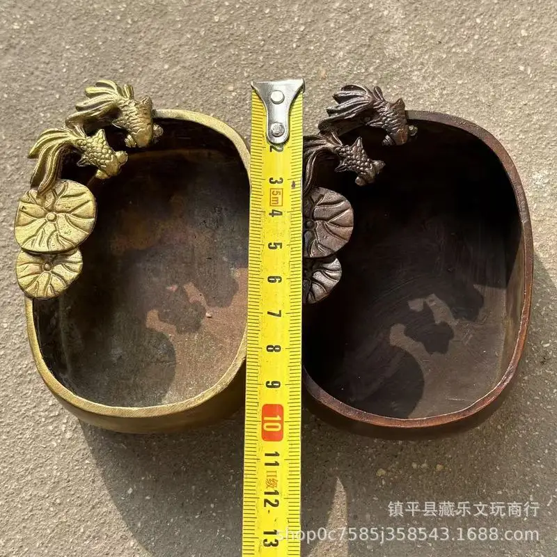 For many years, there have been Yuyunwenfang goldfish pen washers, living room copper alloy ashtrays, and double-fish desktop cr