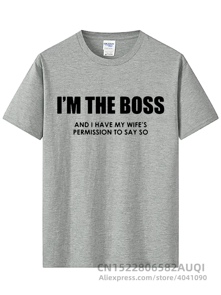 I\'m The Boss Funny Mens T Shirt Husband Wife Rules Novelty Gift Idea Birthday