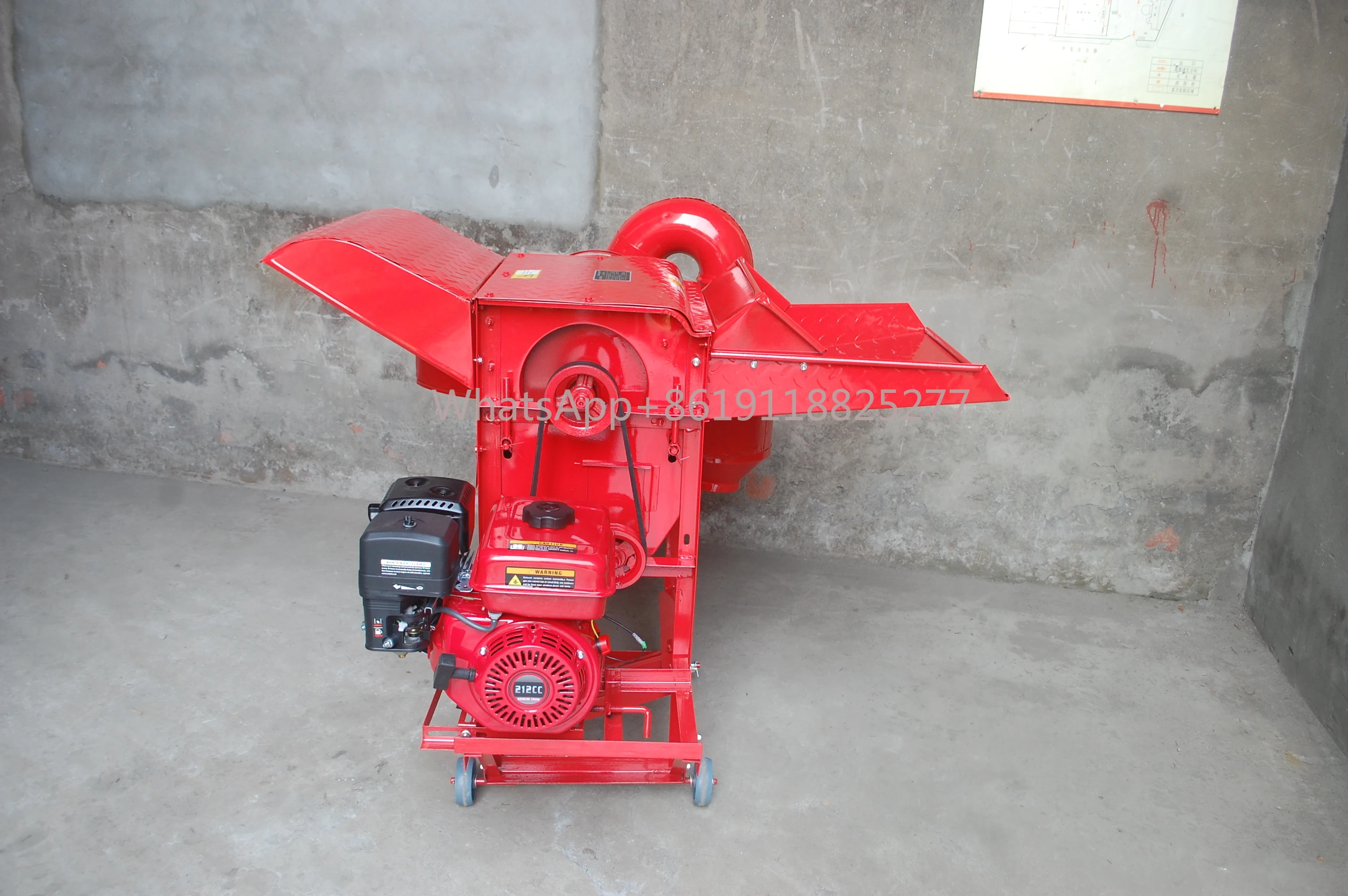 Multifunction Electric Small Portable Sorghum Soybean Multi Crop Paddy Rice Wheat Maize Peeler Corn Sheller Thresher Machine