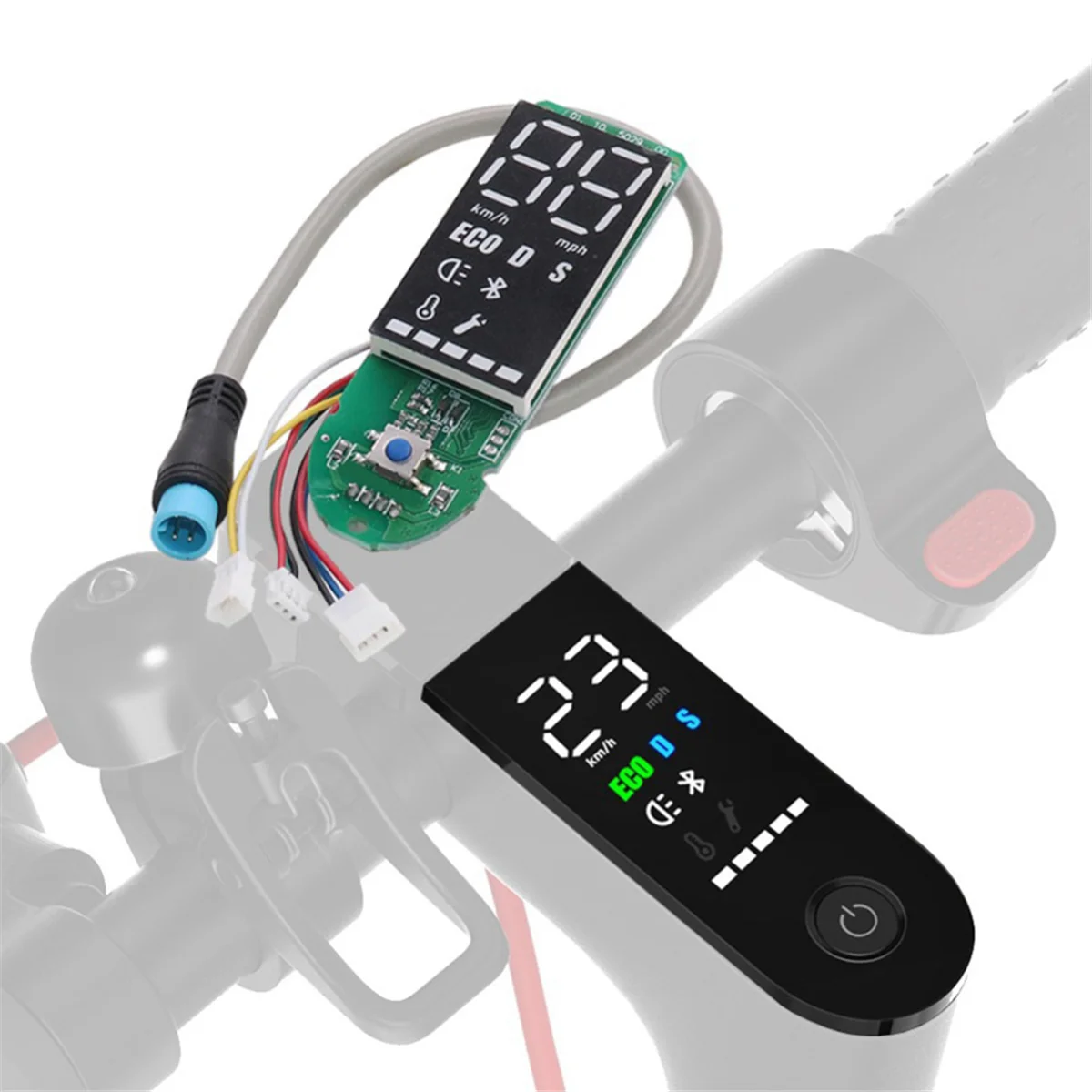 For M365 Pro Bluetooth Dashboard Cover Replacement Circuit Board for Xiaomi M365 Pro Electric Scooter Accessories Rich