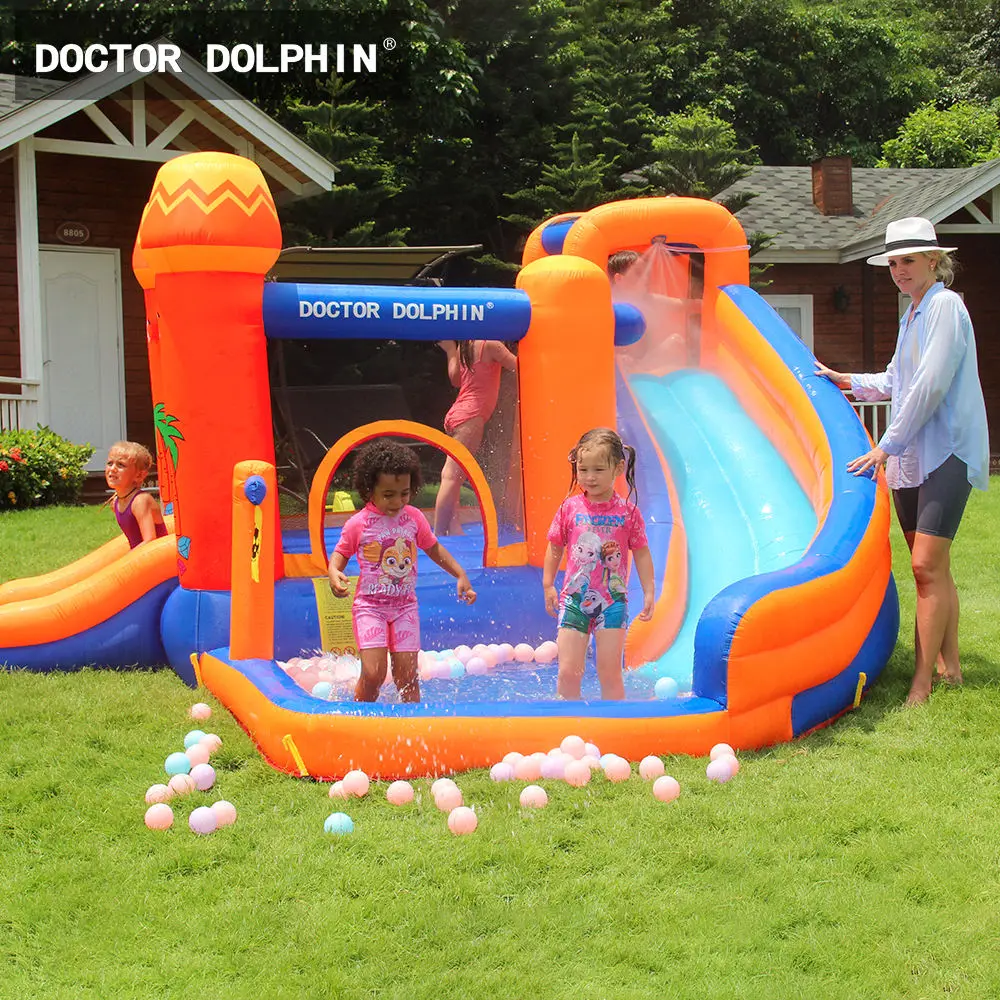 Hot selling new design inflatable castle inflatable slide jumping castle house children's toys