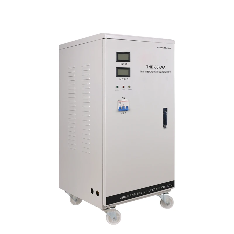 Single Phase 30 KVA Voltage Stabilizer  Wide Input 70V To 250V Voltage Regulator 30 KVA For 110V 220V Output