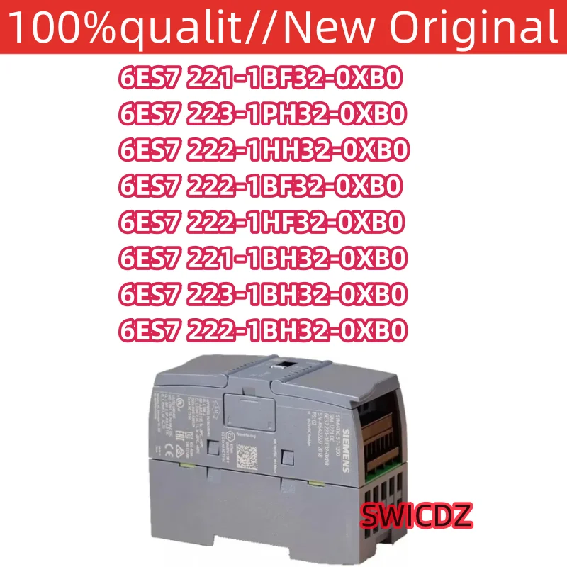 100% new original 6ES7221-1BF32-0XB0 221-1BH32 222-1HF32 222-1BF32-0XB0 222-1HH32-0XB0 222-1BH32-0XB0 222-1BH32-0PLC 223-1PLC