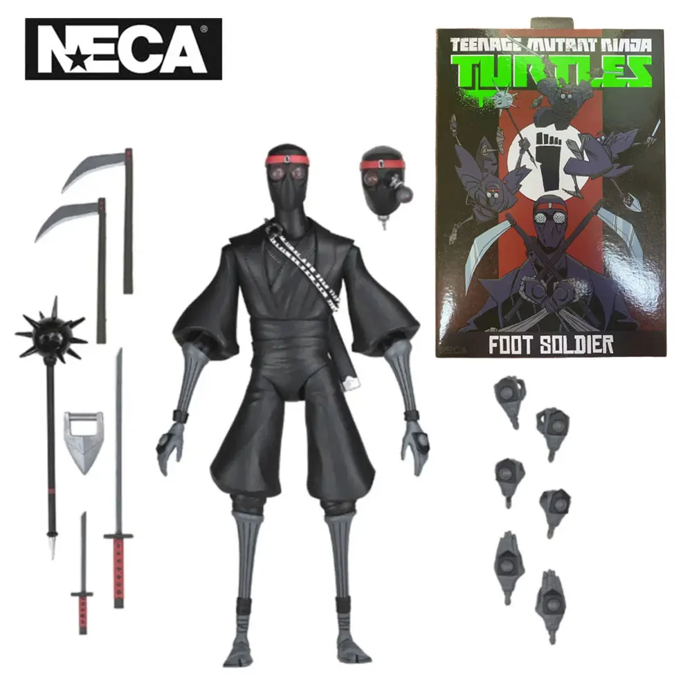 

NECA 54563 Teenage Mutant Ninja Turtles (2012 Cartoon) - Ultimate Foot Soldier 7" Scale Action Figure Doll Decoration Collection