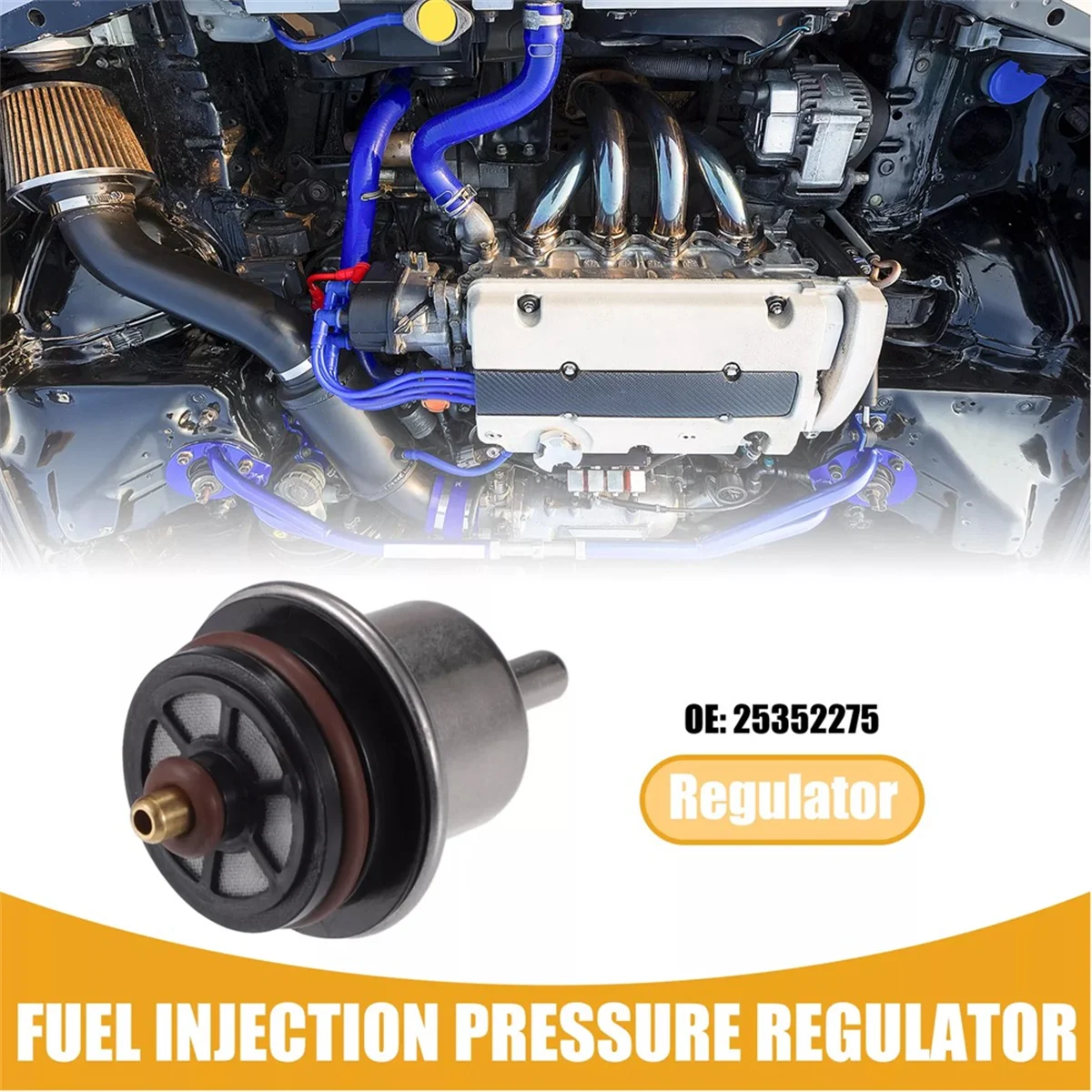 PR4092 25352275 New Fuel Pressure Regulator for Asia Topic 2009-2010 Metal