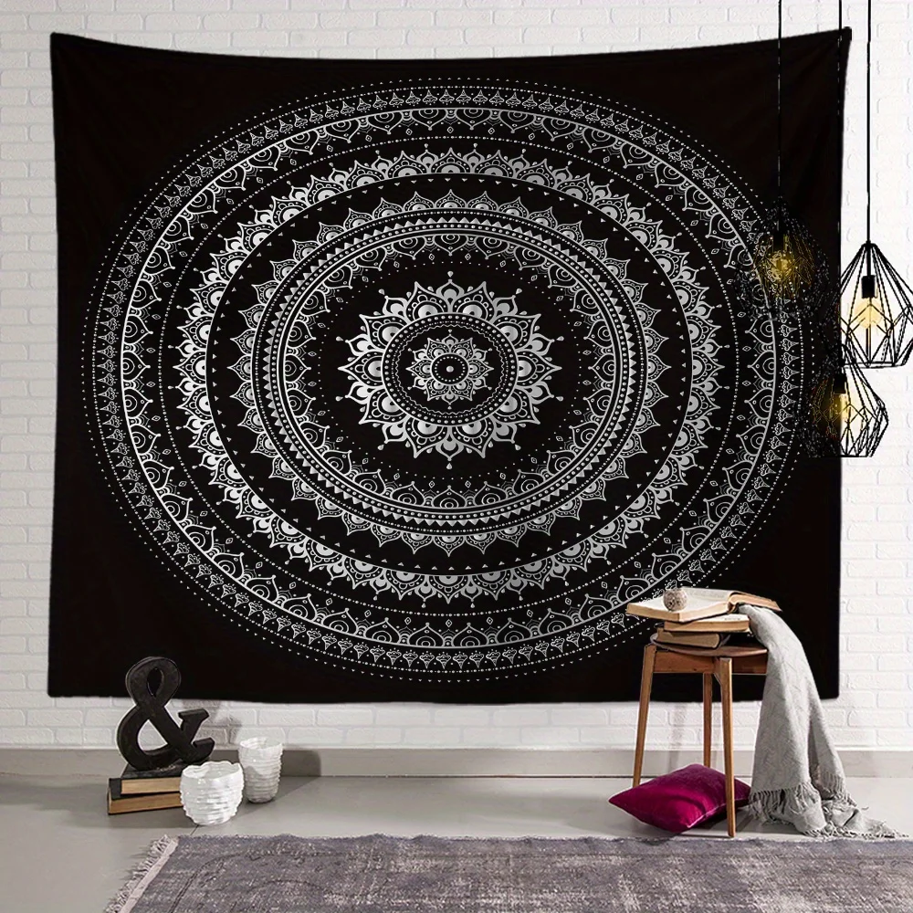 Bohemian Mandala Tapestry Background Cloth Hanging Cloth Bedroom Bedside Decorative Wall Cloth Rental Dormitory Tapestry