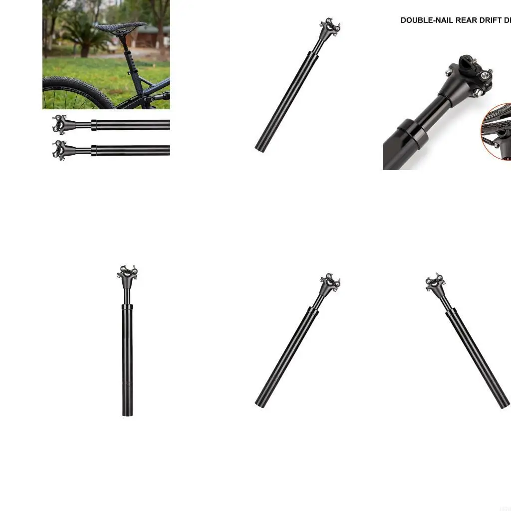 

Suspension Seatpost Shock Absorbers Light Weight Aluminum Alloy Road Bike Damping Tube Bike Replacement Part 157D