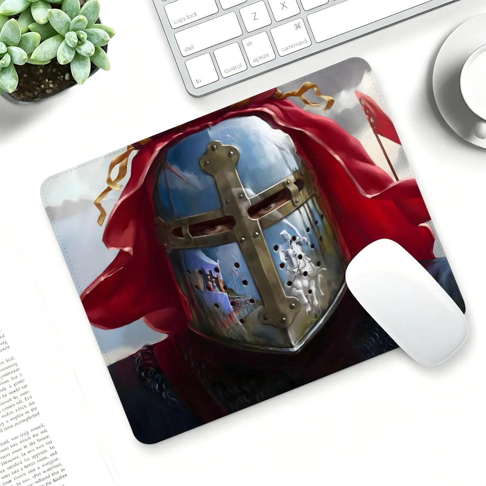 Crusader Kings III Mouse Pad Regular gaming mouse pad S/M/L size Office mouse pad Laptop desk mat Stitched edge mouse pad