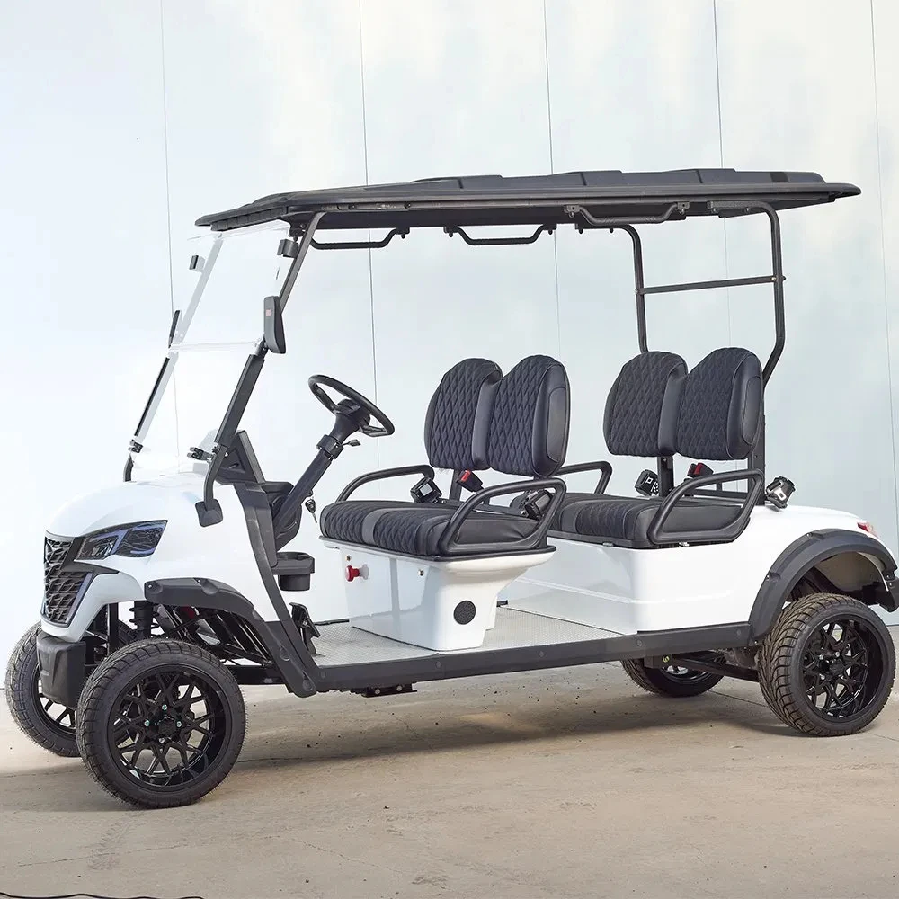 

48 В 60 В 72 В литиевая 6-местная электрическая тележка для гольфа Street Legal Club Golf Cart
