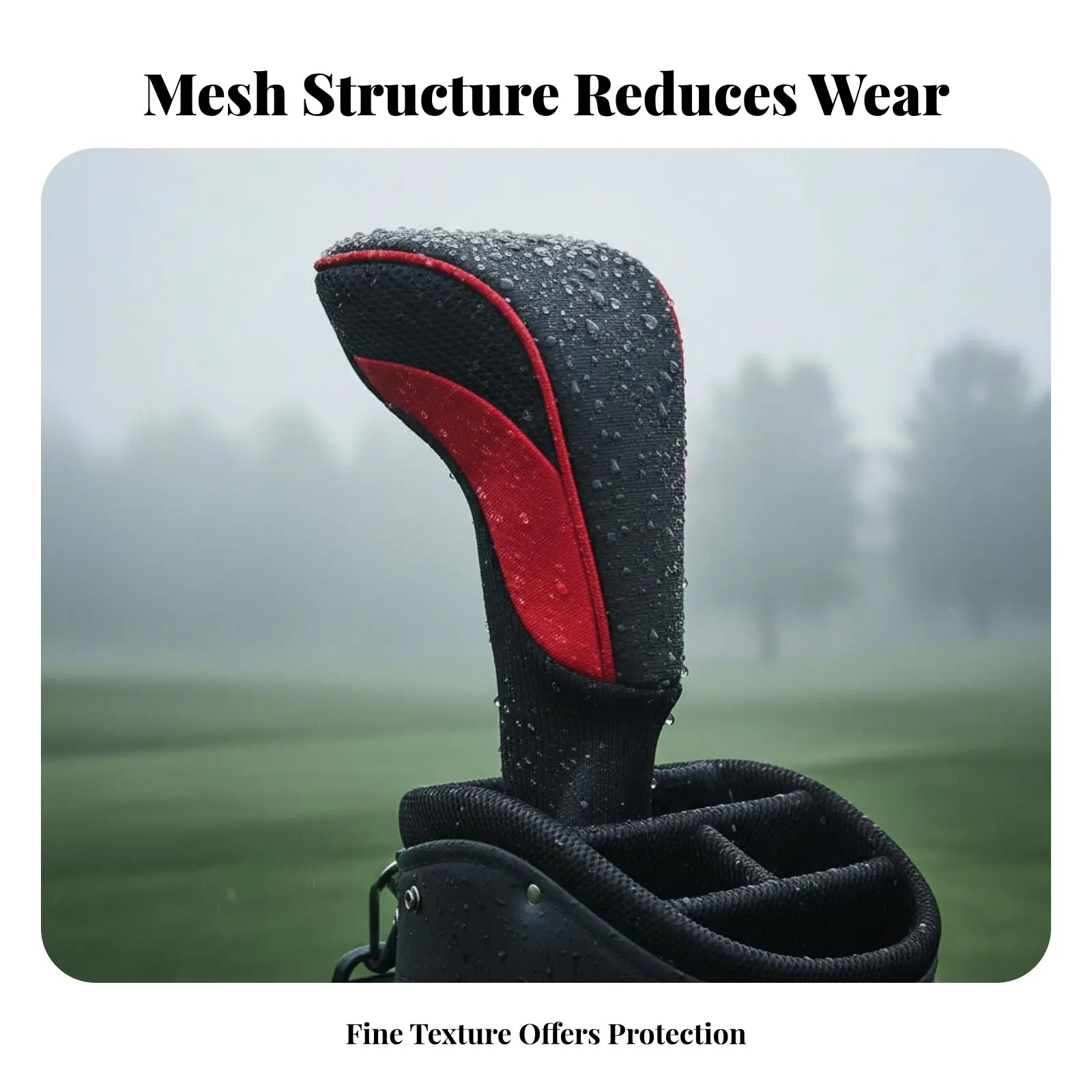 

Комплект из 3 чехлов для клюшек для гольфа (драйверов), универсальный размер