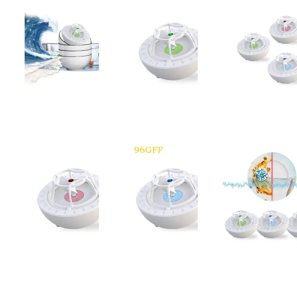 

96GF Многофункциональная бытовая USB Mini Make Ultrasonic Dishwashward Chare Machine Очистка