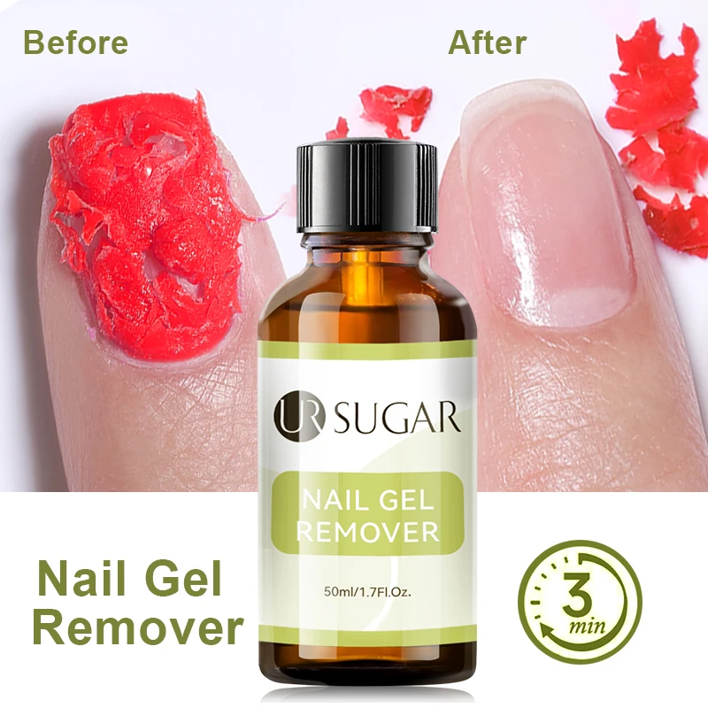 UR SUGAR 50 مللي جل أظافر سريع إزالة 3-5 دقائق مزيل سريع ماجيك نظيف ديجريسير حذف شبه دائم مانيكير مسمار الفن #2
