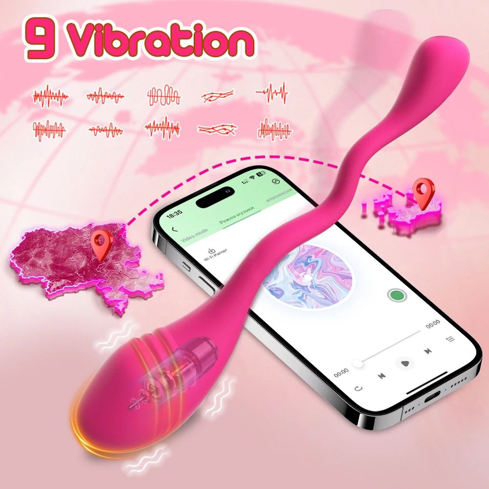 APP Bluetooth Vibrator Egg Control for Women Clitoris Stimulator G Spot Dildo Massager Vibrating Adult Sex Toys for Women