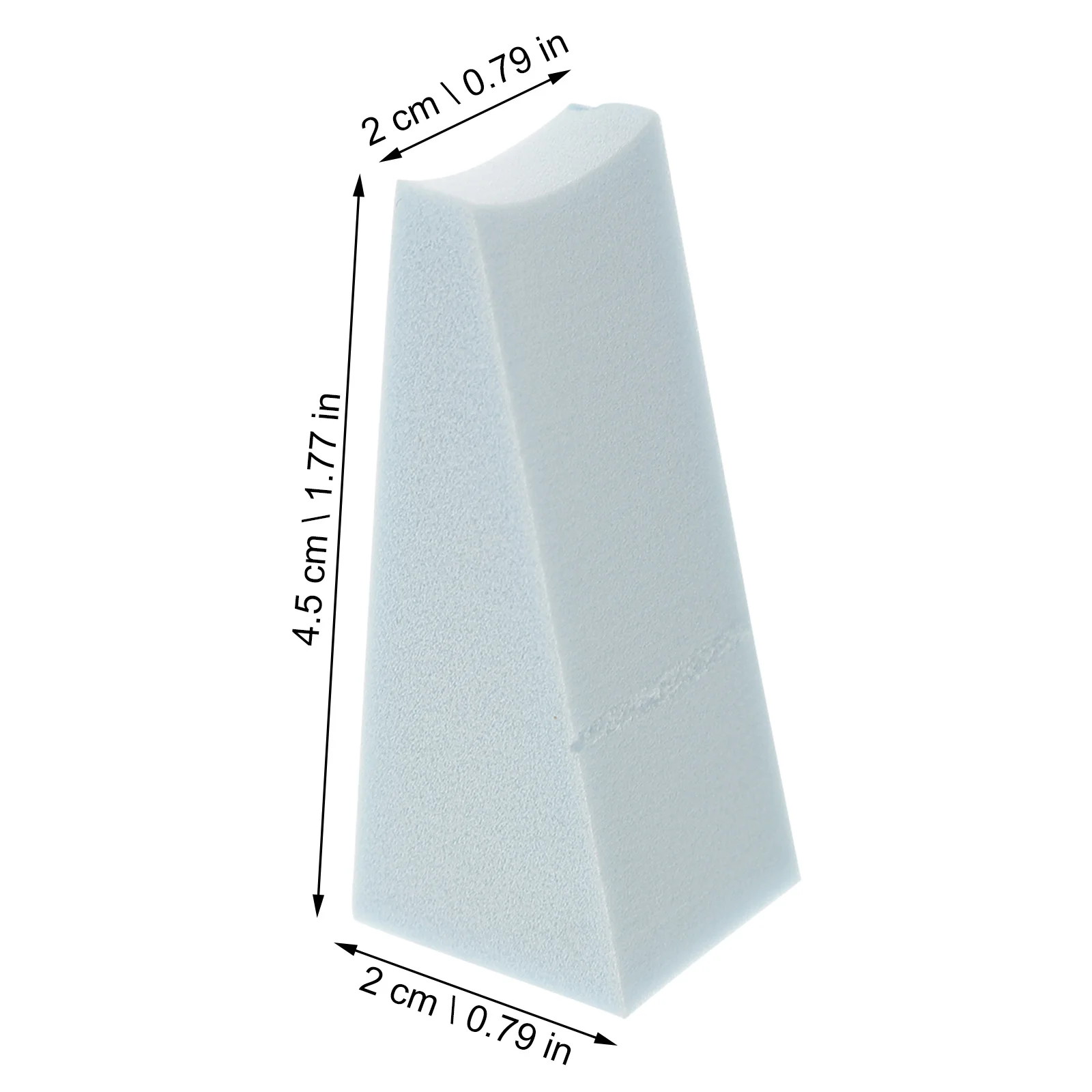 24 pièces Nail Art éponge cale doux réutilisable manucure fournitures pour ongles dégradés bricolage Nail Design éponge applicateur Kit