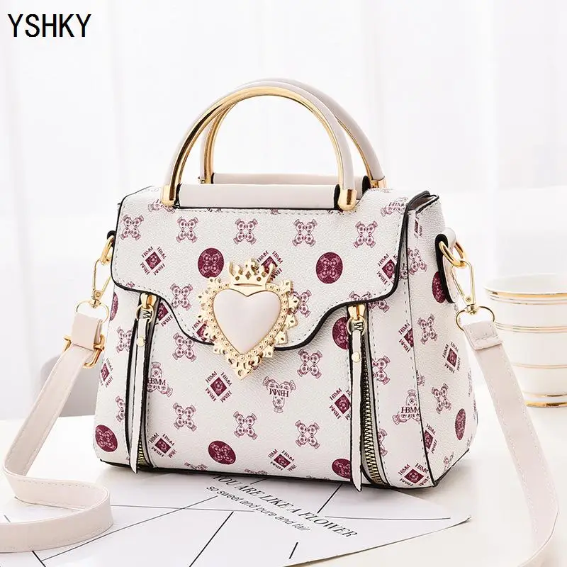 New Women bag tote Handbag bag for women Shoulder bag Crossbody Bag Cartoon Sprite printed one-shoulder cross bag