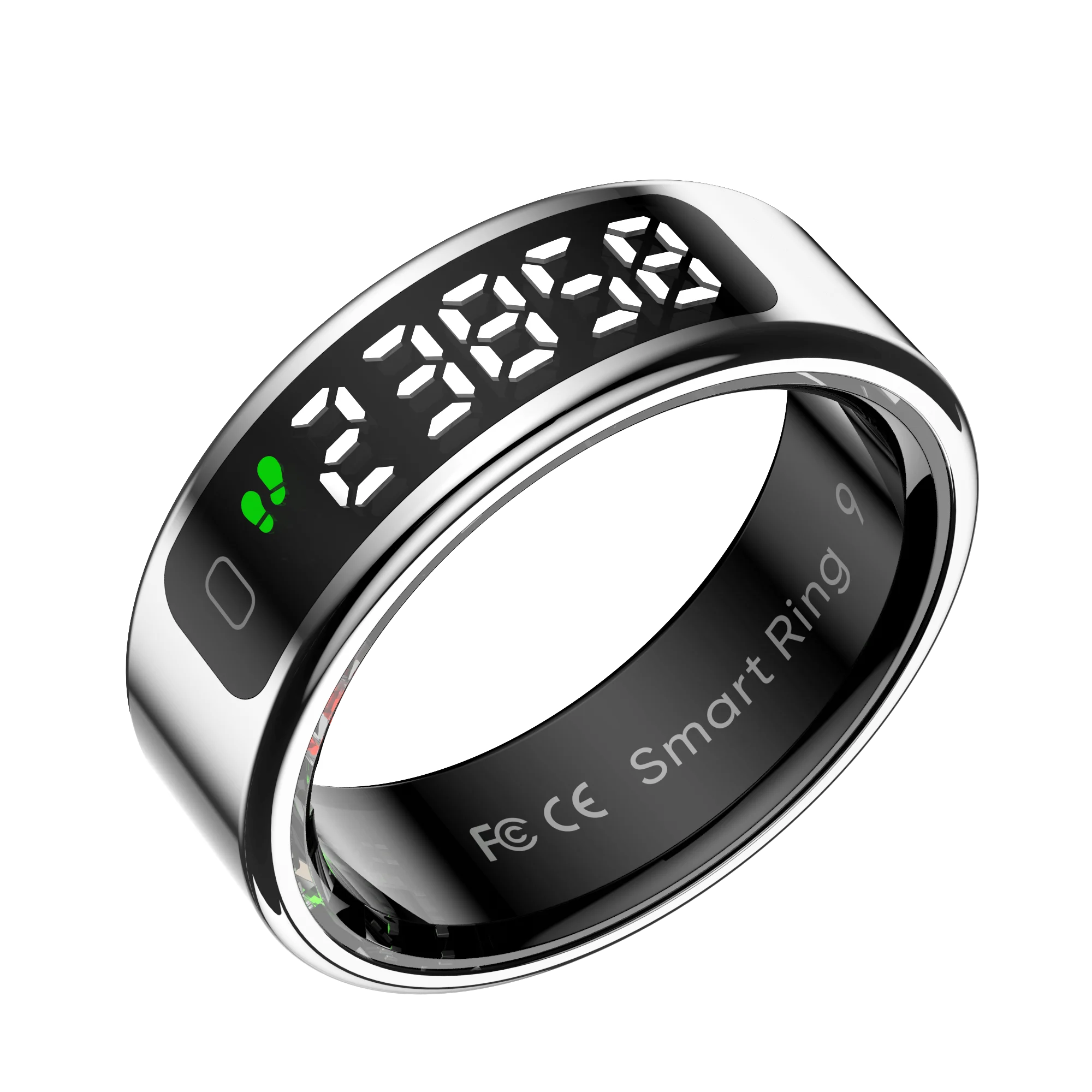 

2025 hot sale R11 Smart Ring 3.3g 5ATM waterproof Wireless Charging Heart Rate Sleep Health Step Distance F