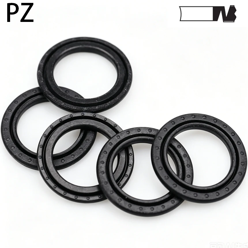 PZ 16 20 25 30 32 40 50 63 80 100 125 Rubber NBR Pneumatic Cylinder Gasket Sealing Double Acting Ring Bidirectional Piston Seal
