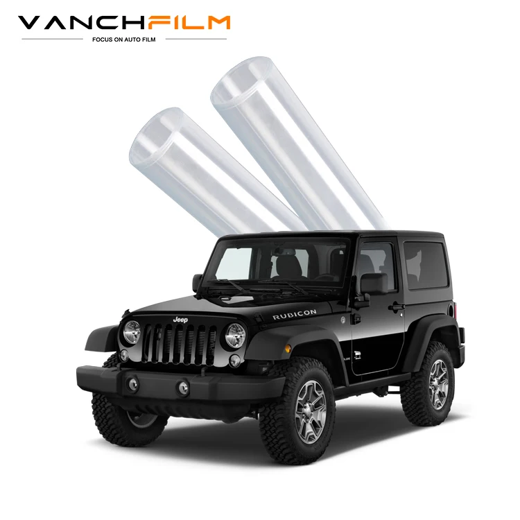 Film Pelindung Cat Mobil VANCHFILM TOP-K75Y Anti Menguning Kilap Tinggi Mewah Self Healing Anti Gores TPU Anti Pasir PPF Transparan