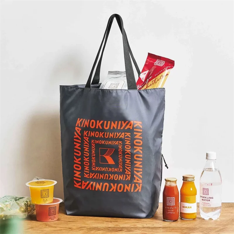 

Casual Versatile Handheld Single oulder Bag Eco-friendly Foldable op Bag Insulated Storage Bag Magazine Supplement