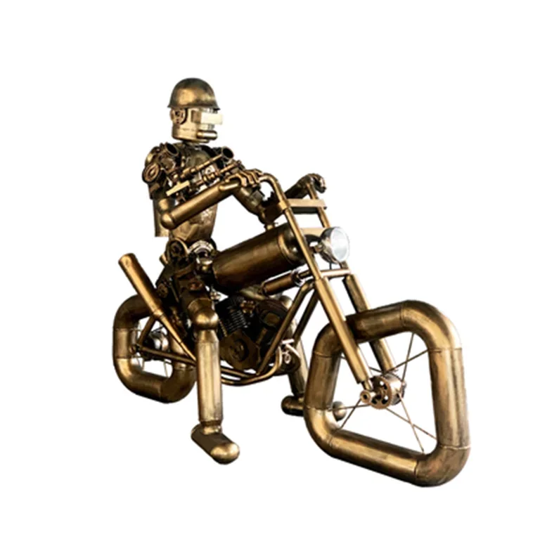 Factory Steampunk Style Creativity Pull-back Motorcycle Vintage Decor Motorcycle Handmade Motorcycle Model