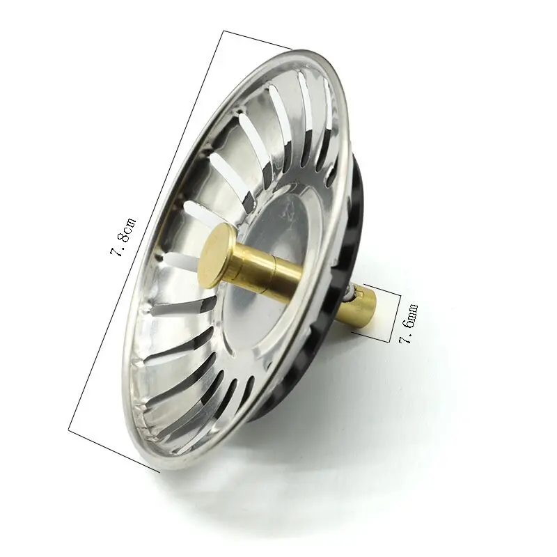 غطاء حوض المطبخ، قابس، غطاء، مزدوج، ملحقات حجب المياه