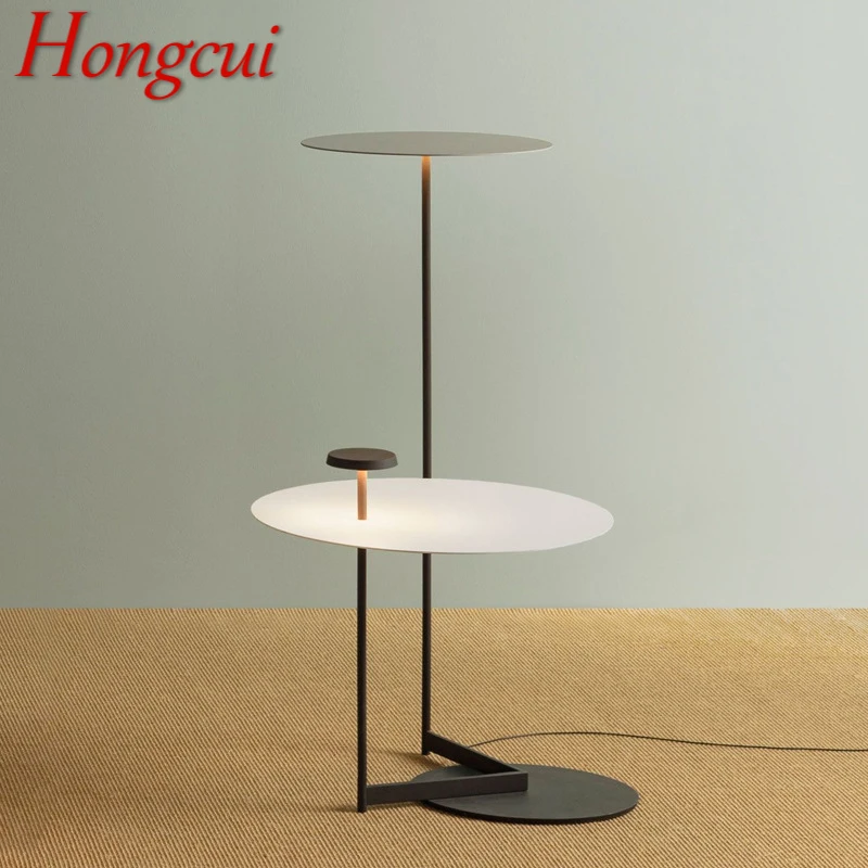 

Hongcui Nordic Floor Lamp Modern Art Family Iiving Tea Room Bedroom Creativity Luxury LED Decorative Standing Light