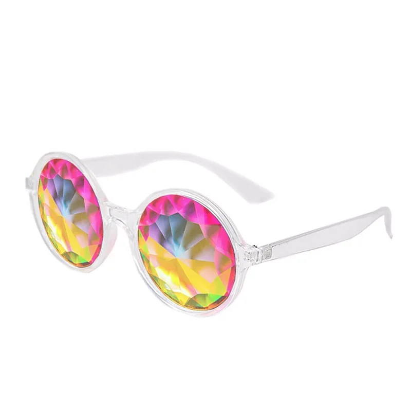 52mm Prism Glass Lens Novelty Kaleidoscope glasses