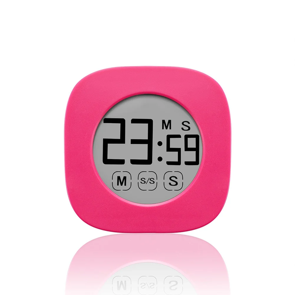 Kitchen Cooking Silent Countdown Clock Adjustable Kitchen Timer Adjustable Silent Countdown Clock ABS Material Easy Time Setting