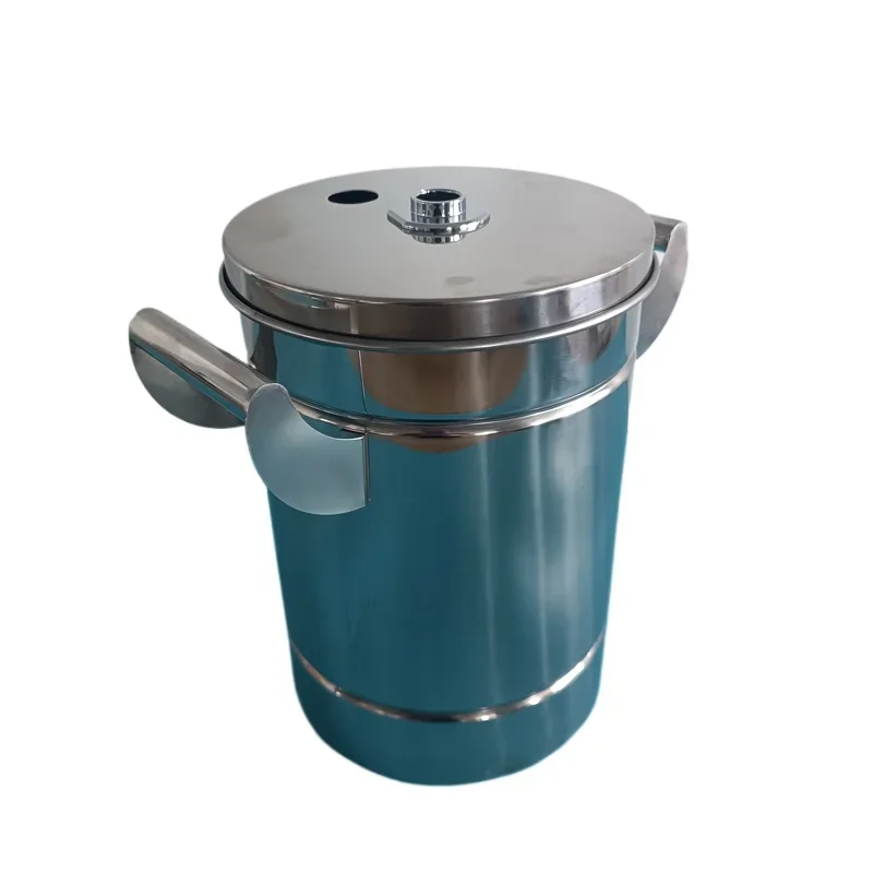 Small Powder Coating Hopper Portable Stainless Steel Can Used for Electrostatic Spraying of Coatings Steel Tank