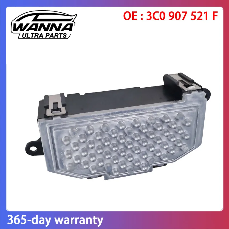 

OE Quality 3C0907521F 3C0907521G 1TD907521 HVAC Heater Blower Motor Resistor for Audi A3 8P1 Sportback 8PA Q3 8U Q7 3C0 907 521